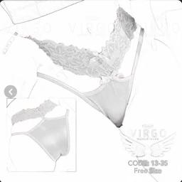 شورت زنانه فانتزی فاق باز  1335